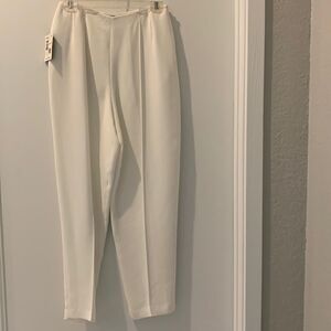 Liz Claiborne Ivory Dress Pants